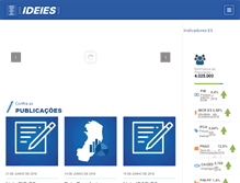 Tablet Screenshot of ideies.org.br